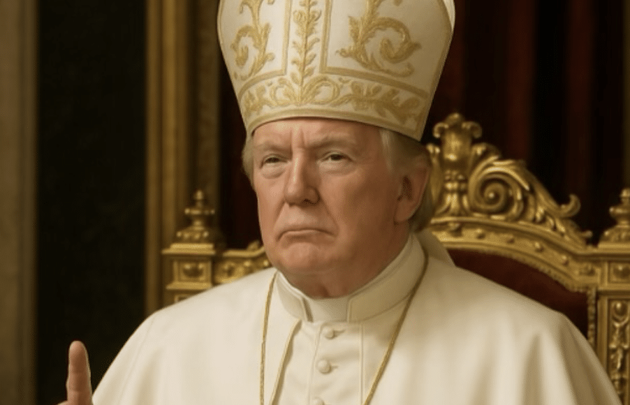 Trump Pope Pic
